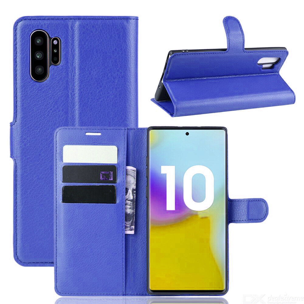 Leather Folio Wallet Case for Samsung Galaxy Note 10 Leather Folio Wallet Case for Samsung Galaxy Note 10